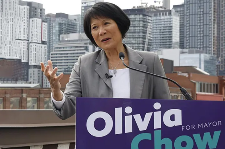 انتخابات شهردار تورنتو: همه در برابر الیویا چاو؟